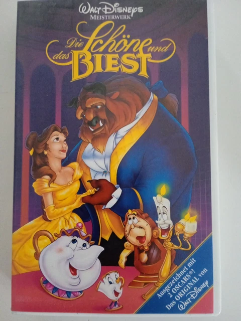 Fanartikel Die Schöne Und Das Biest DIE SCHÖNE UND das Biest von Walt Disney mit Hologramm [VHS] Das